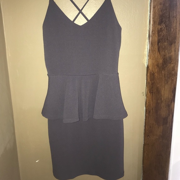 Grey body con dress - Picture 1 of 2